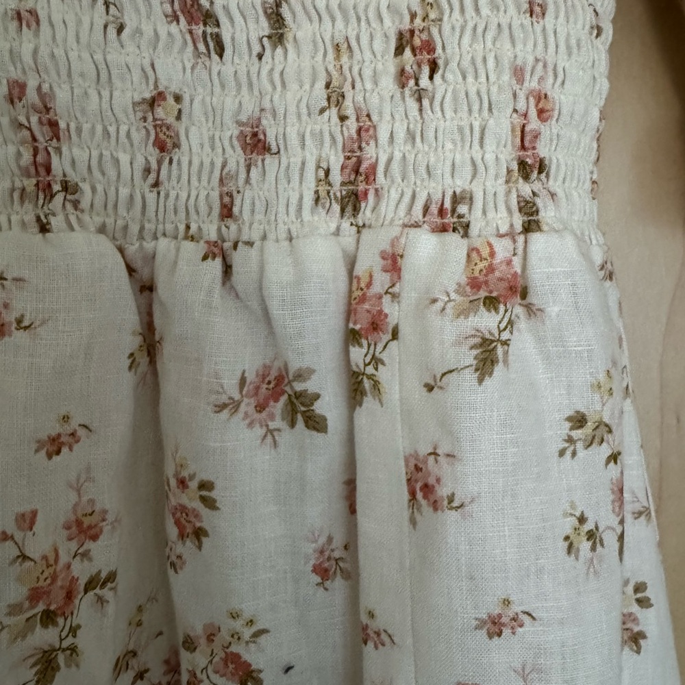 Reformation Linen Floral Midi Dress - Picture 3 of 3